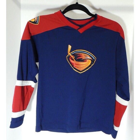 Atlanta Thrashers Jersey Youth Medium 10 - 12 - Picture 1 of 4